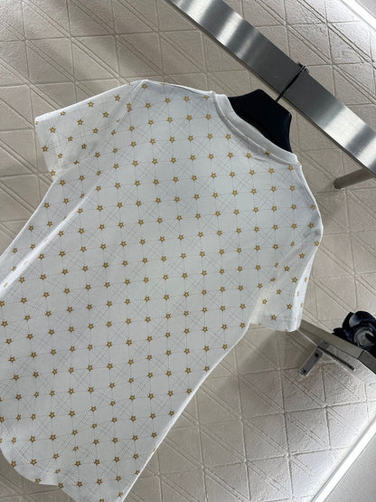 25fw Tengge pattern pentagram T-shirt