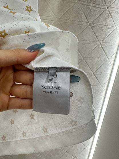 25fw Tengge pattern pentagram T-shirt