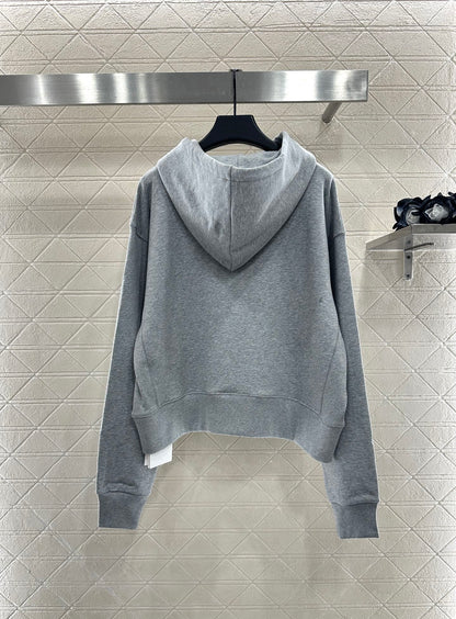 25fw Hooded letter hoodie