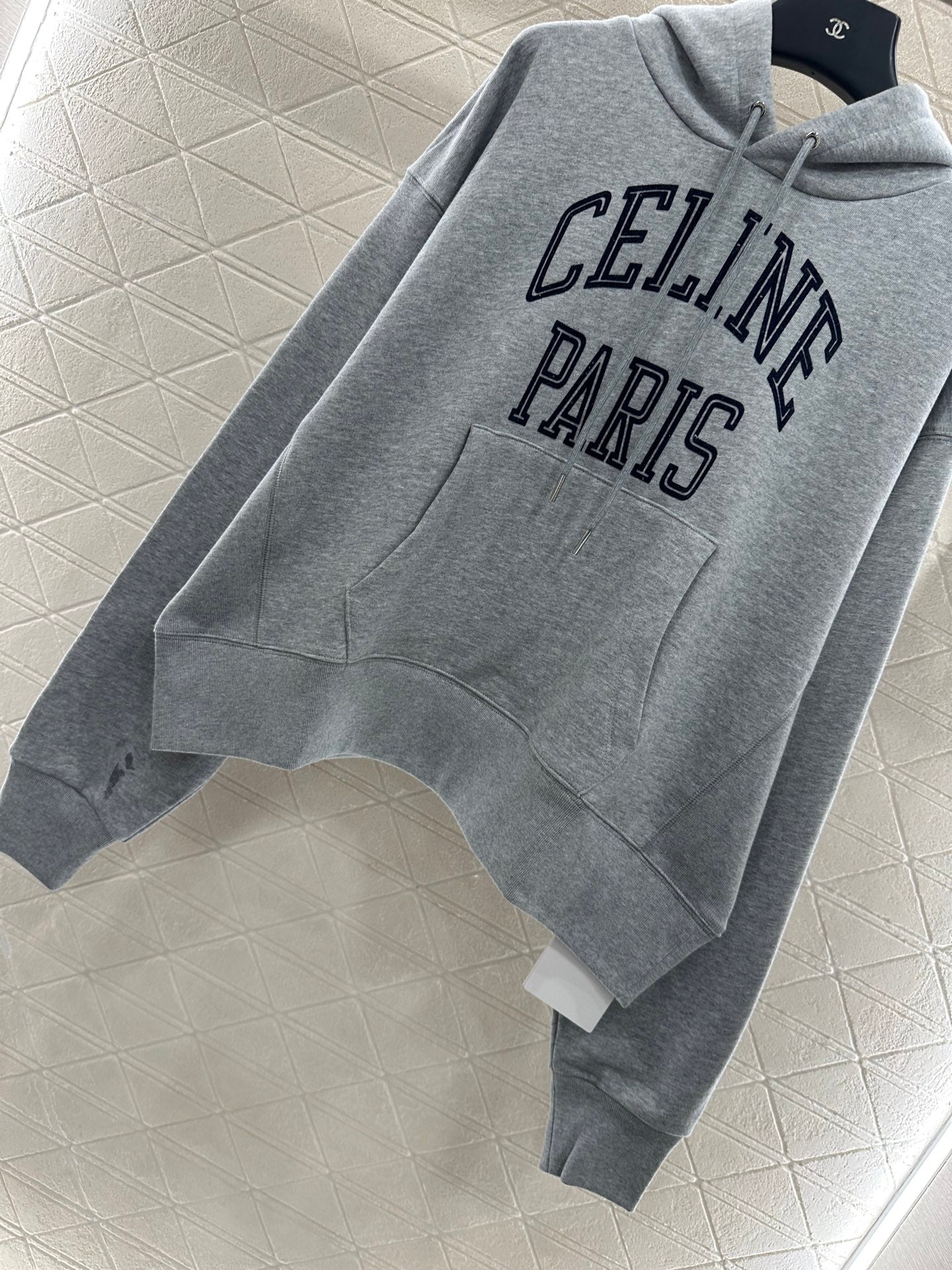 25fw Hooded letter hoodie