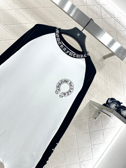 25fw Letter printed long sleeved shirt