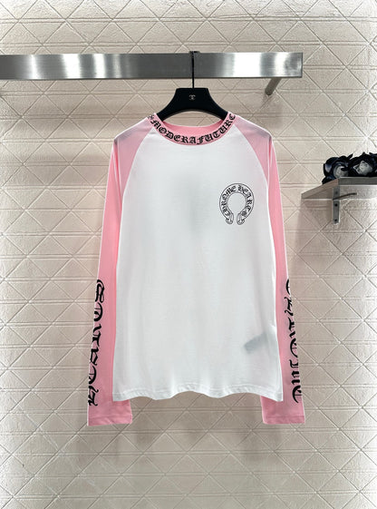 25fw Letter printed long sleeved shirt