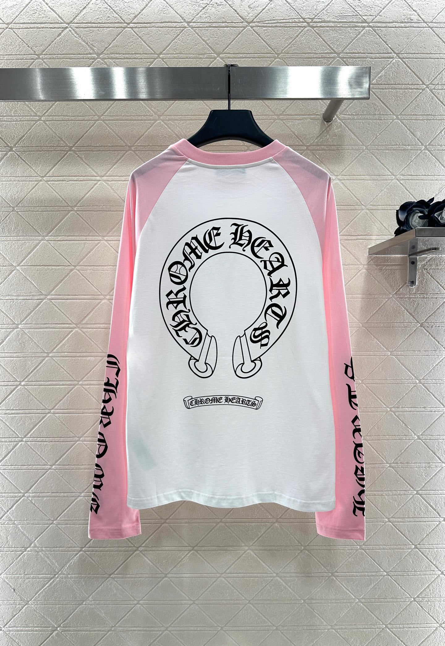25fw Letter printed long sleeved shirt