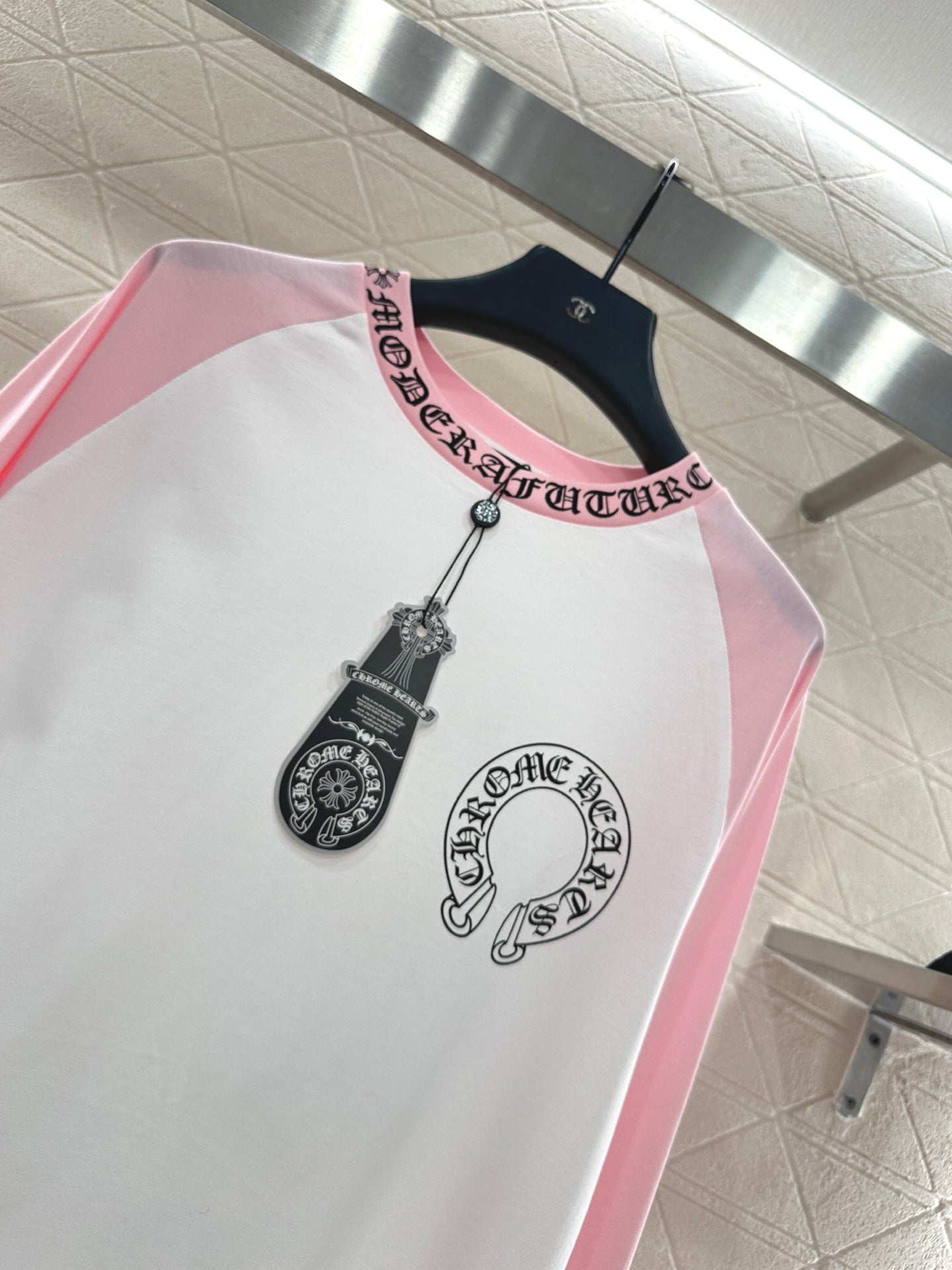 25fw Letter printed long sleeved shirt