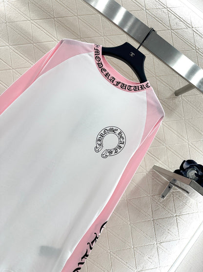 25fw Letter printed long sleeved shirt