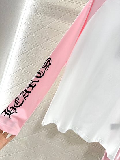 25fw Letter printed long sleeved shirt