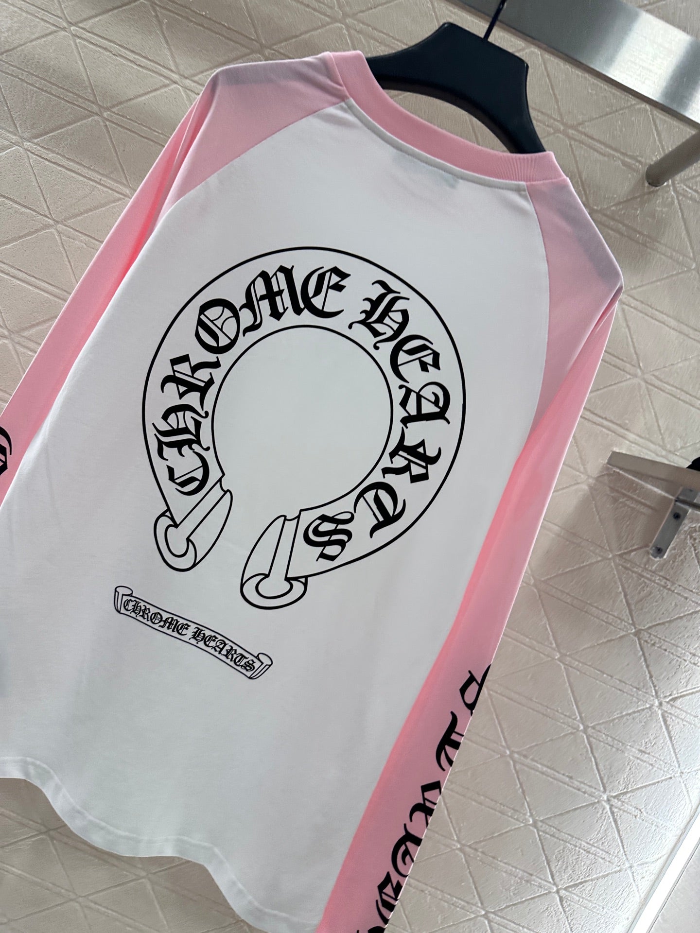 25fw Letter printed long sleeved shirt