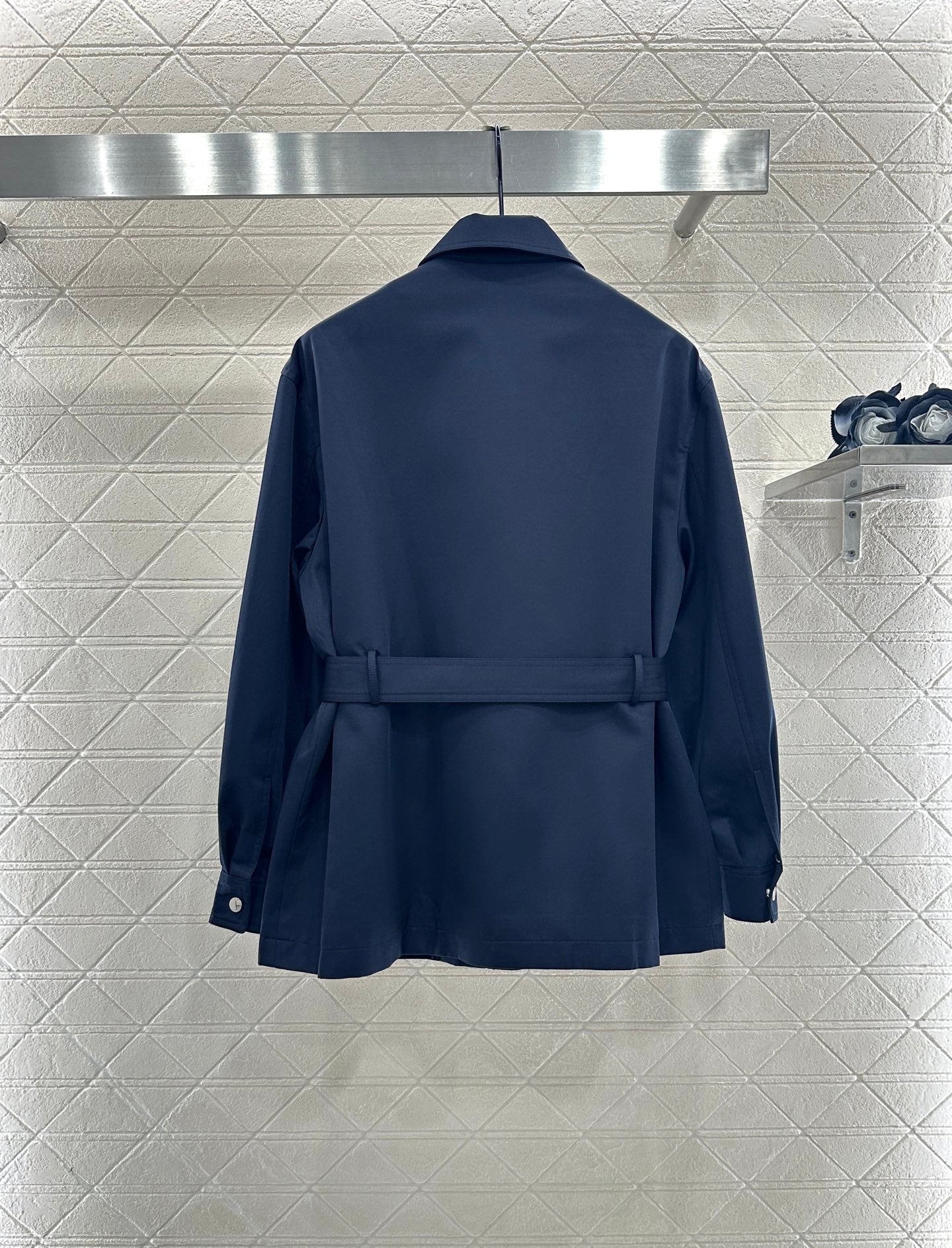 25fw Collar belt windbreaker