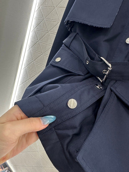 25fw Collar belt windbreaker