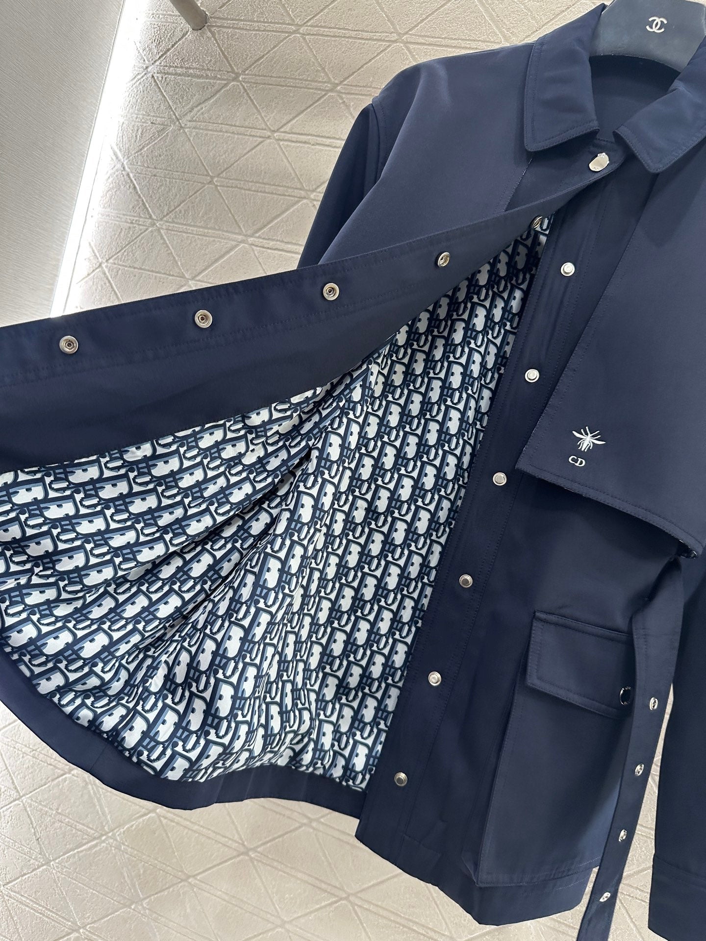 25fw Collar belt windbreaker