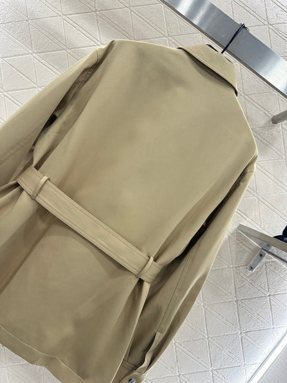 25fw Collar belt windbreaker