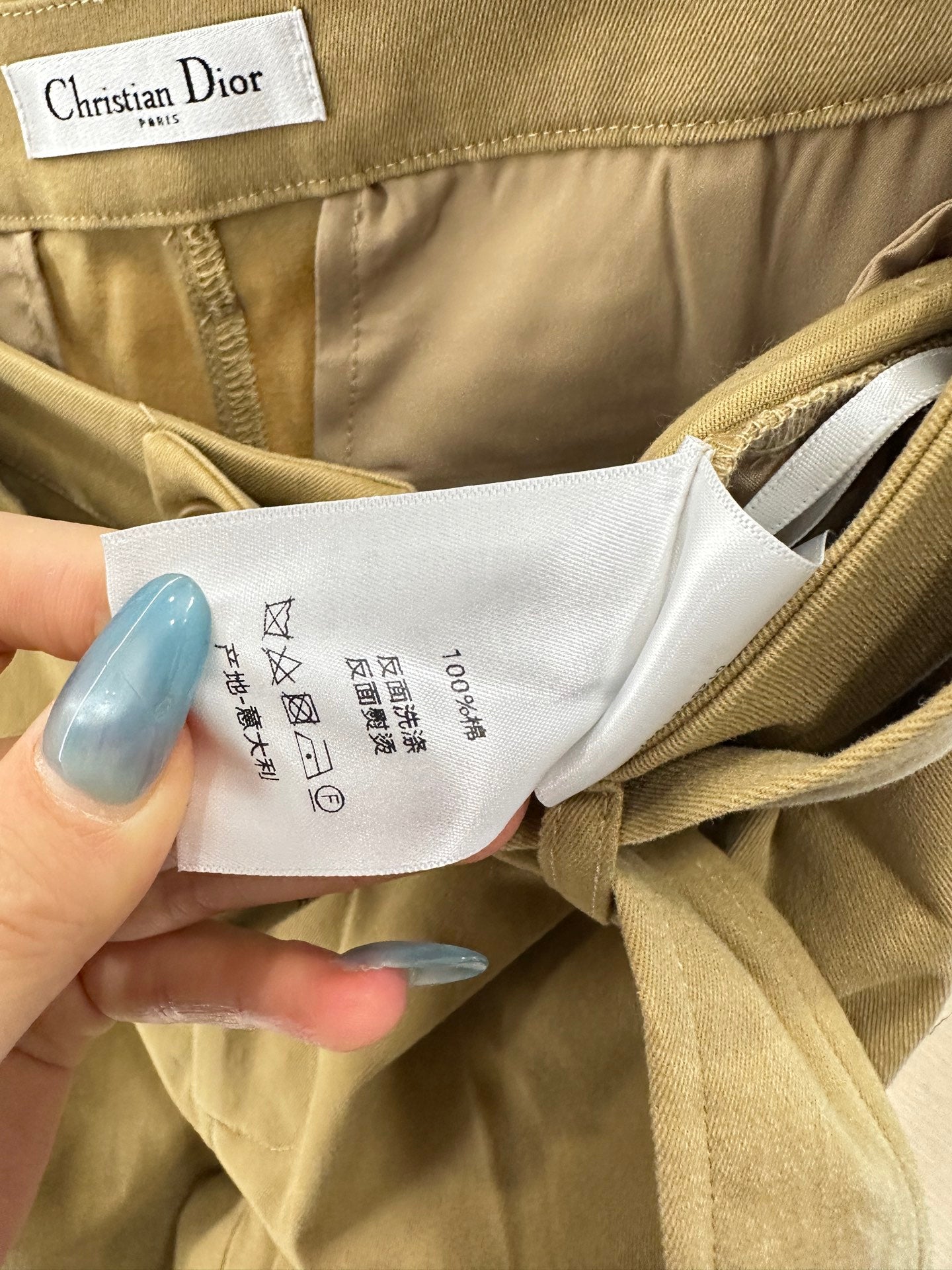 25fw Belt wide leg pants