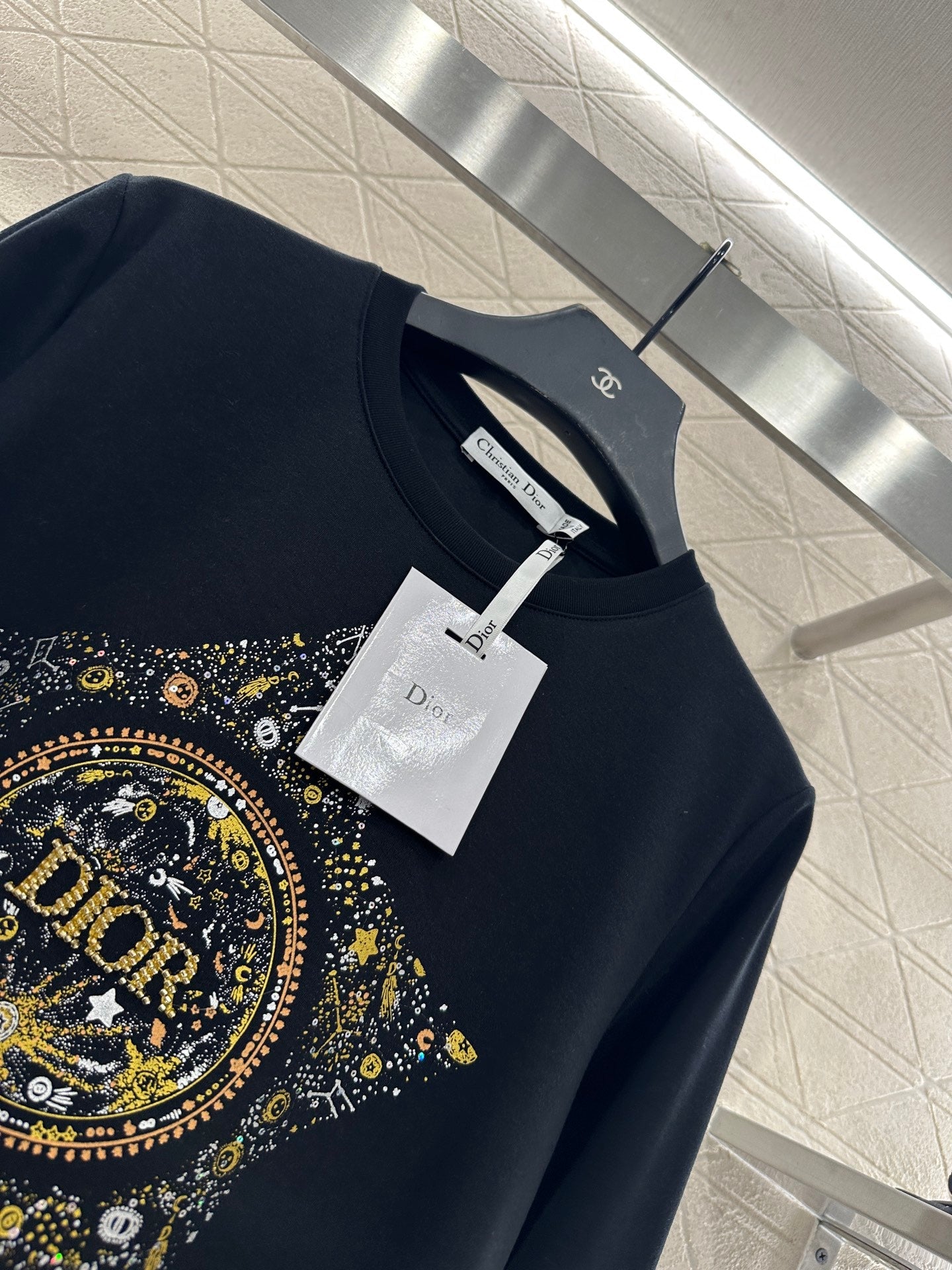 25fw Five pointed star nail bead rhinestone top