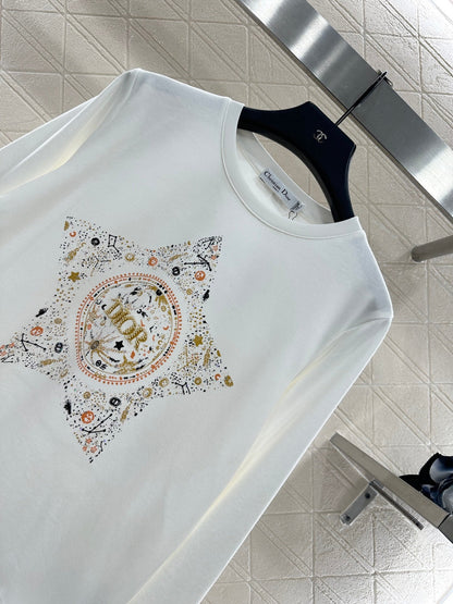 25fw Five pointed star nail bead rhinestone top