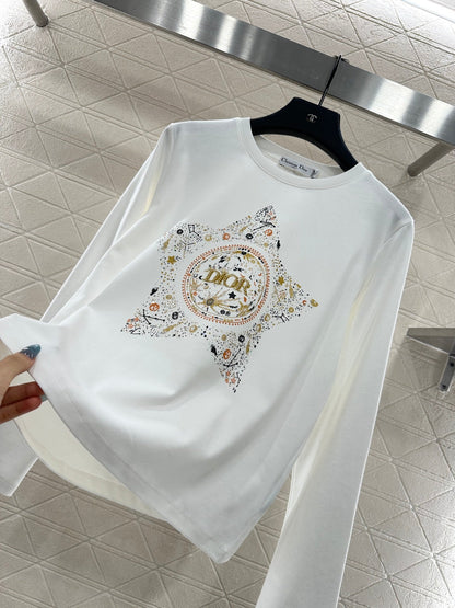 25fw Five pointed star nail bead rhinestone top