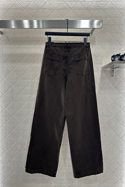 25fw Edge logo denim pants