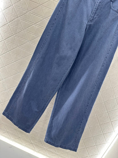 25fw Edge logo denim pants