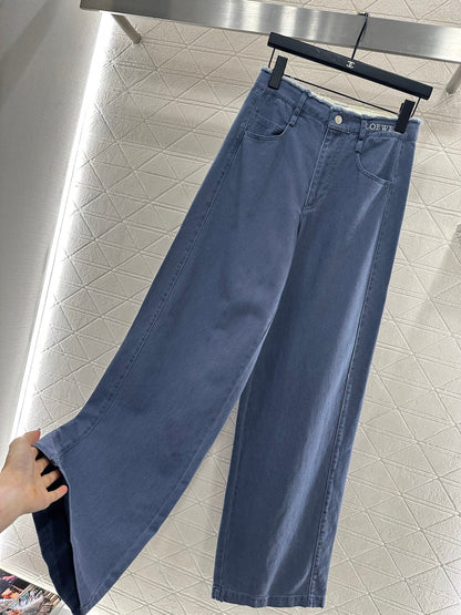 25fw Edge logo denim pants