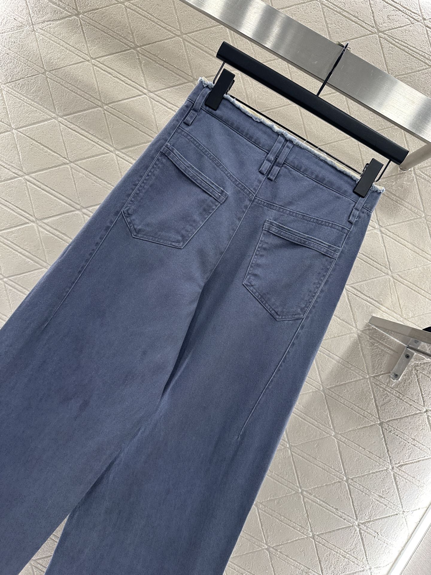 25fw Edge logo denim pants