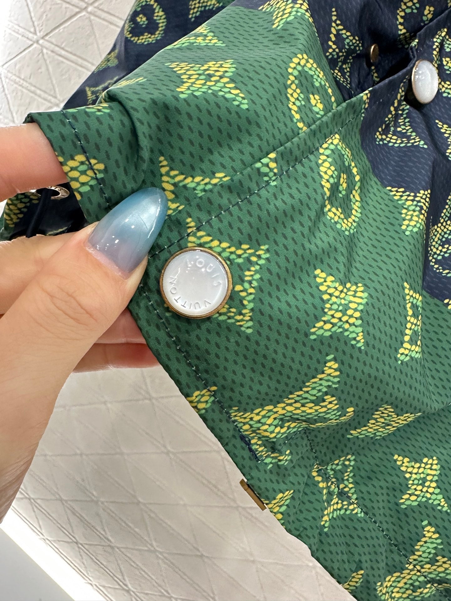 25fw Hooded Old Flower Charge Coat