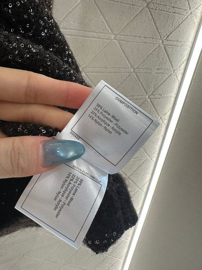 25fw Silver knit vest