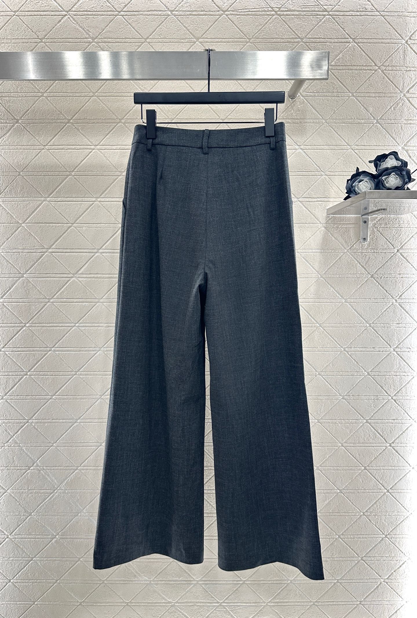 25fw Round neck double breasted suit and pants set