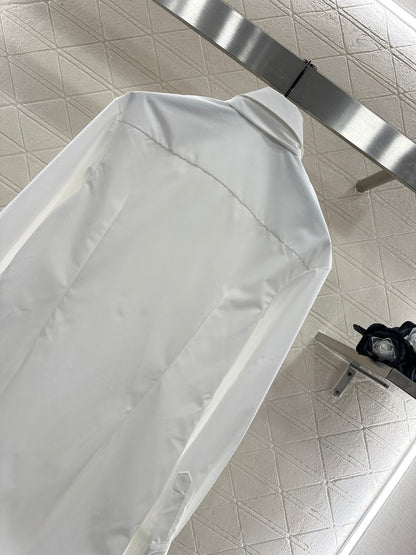 25fw Bow length shirt