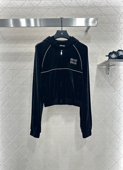 25fw Hooded jacket wide leg pants set