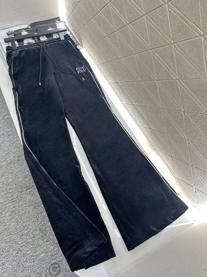 25fw Hooded jacket wide leg pants set