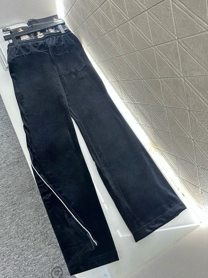 25fw Hooded jacket wide leg pants set