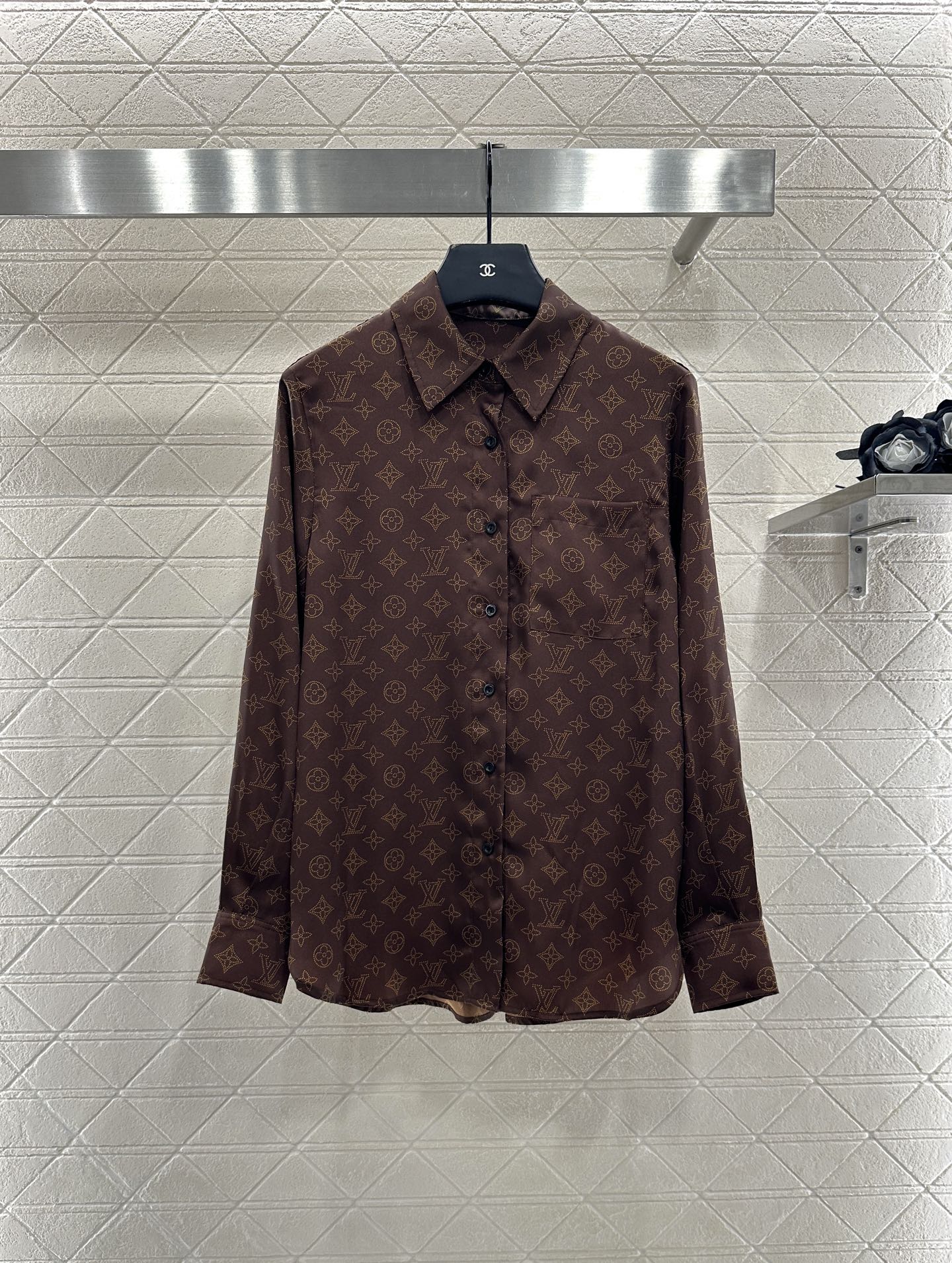 25fw Floral printed pajama set