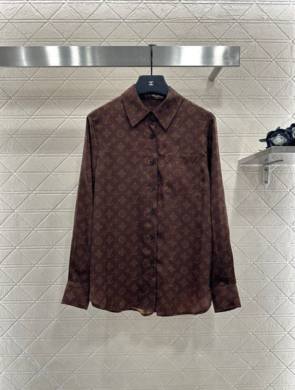 25fw Floral printed pajama set