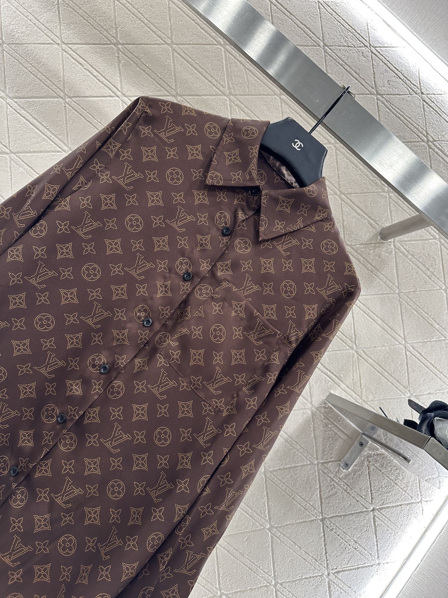 25fw Floral printed pajama set