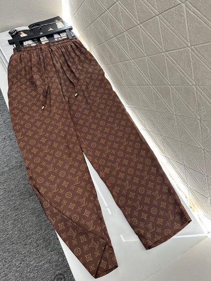 25fw Floral printed pajama set