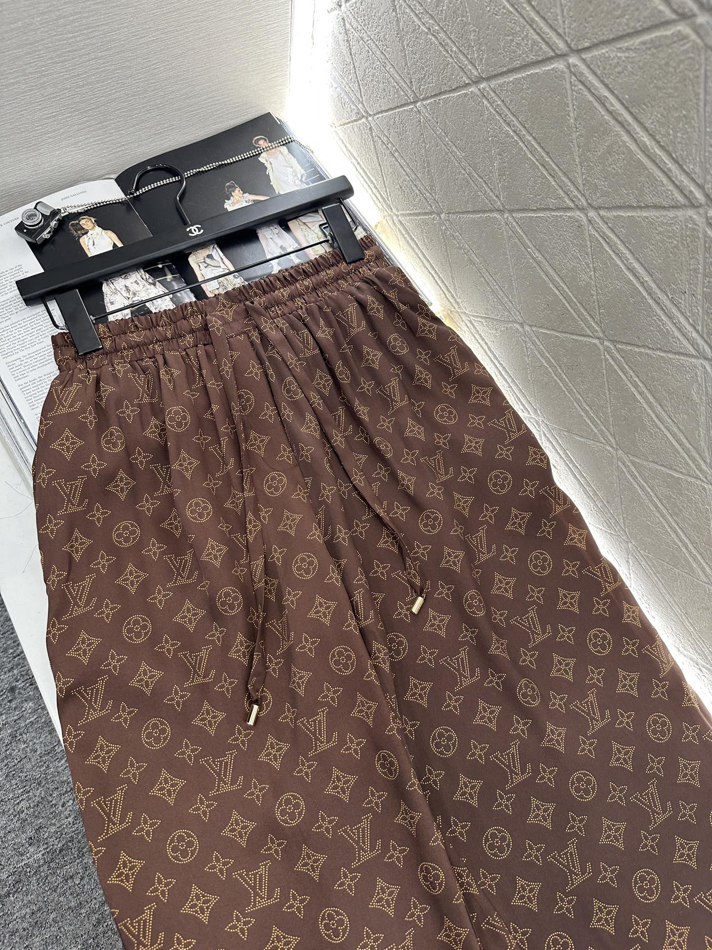 25fw Floral printed pajama set