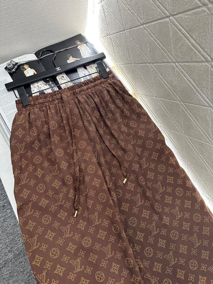 25fw Floral printed pajama set