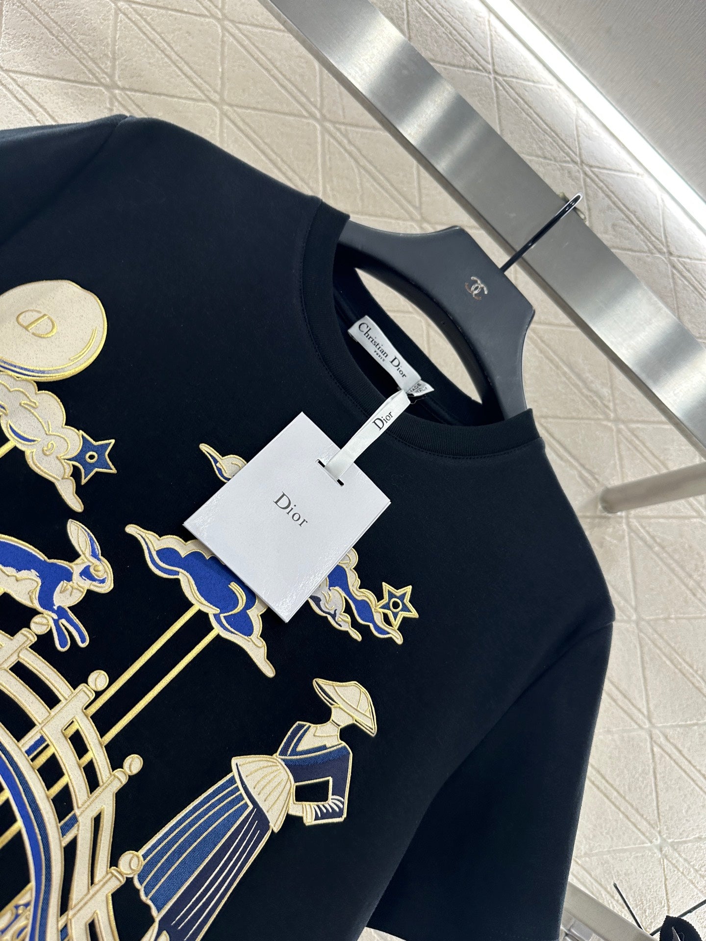 25fw Oriental Element Printed T-shirt