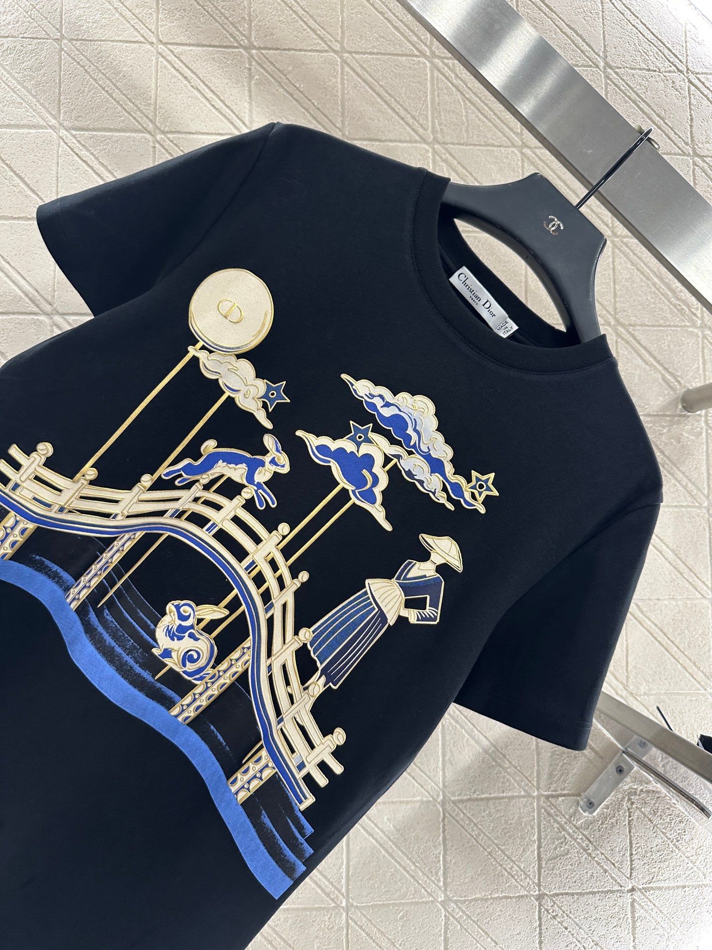 25fw Oriental Element Printed T-shirt