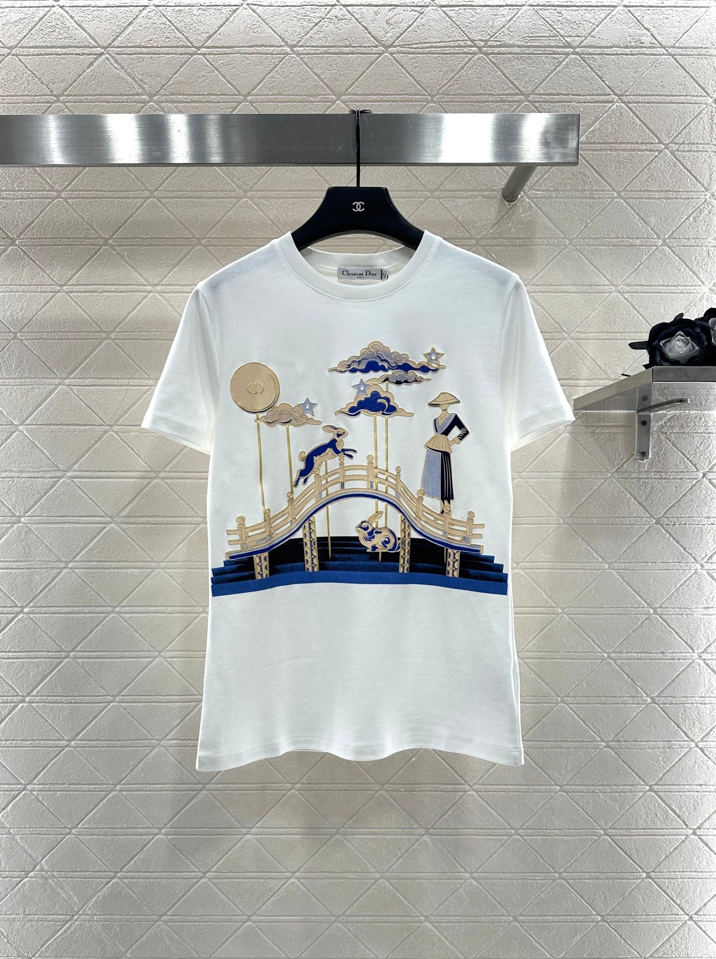 25fw Oriental Element Printed T-shirt