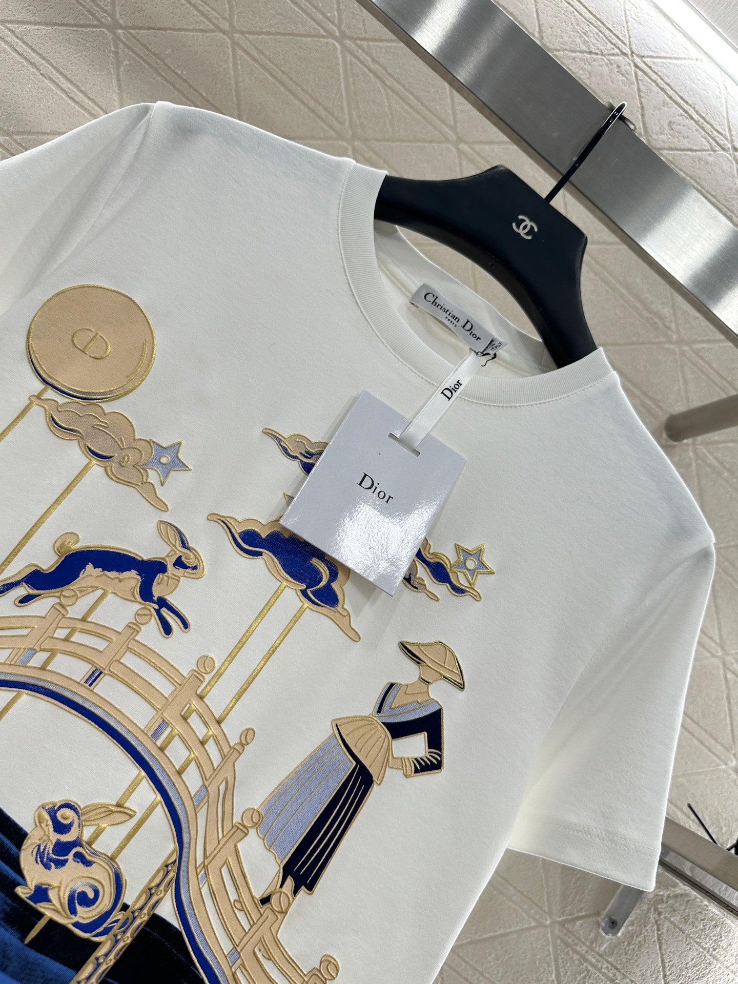 25fw Oriental Element Printed T-shirt