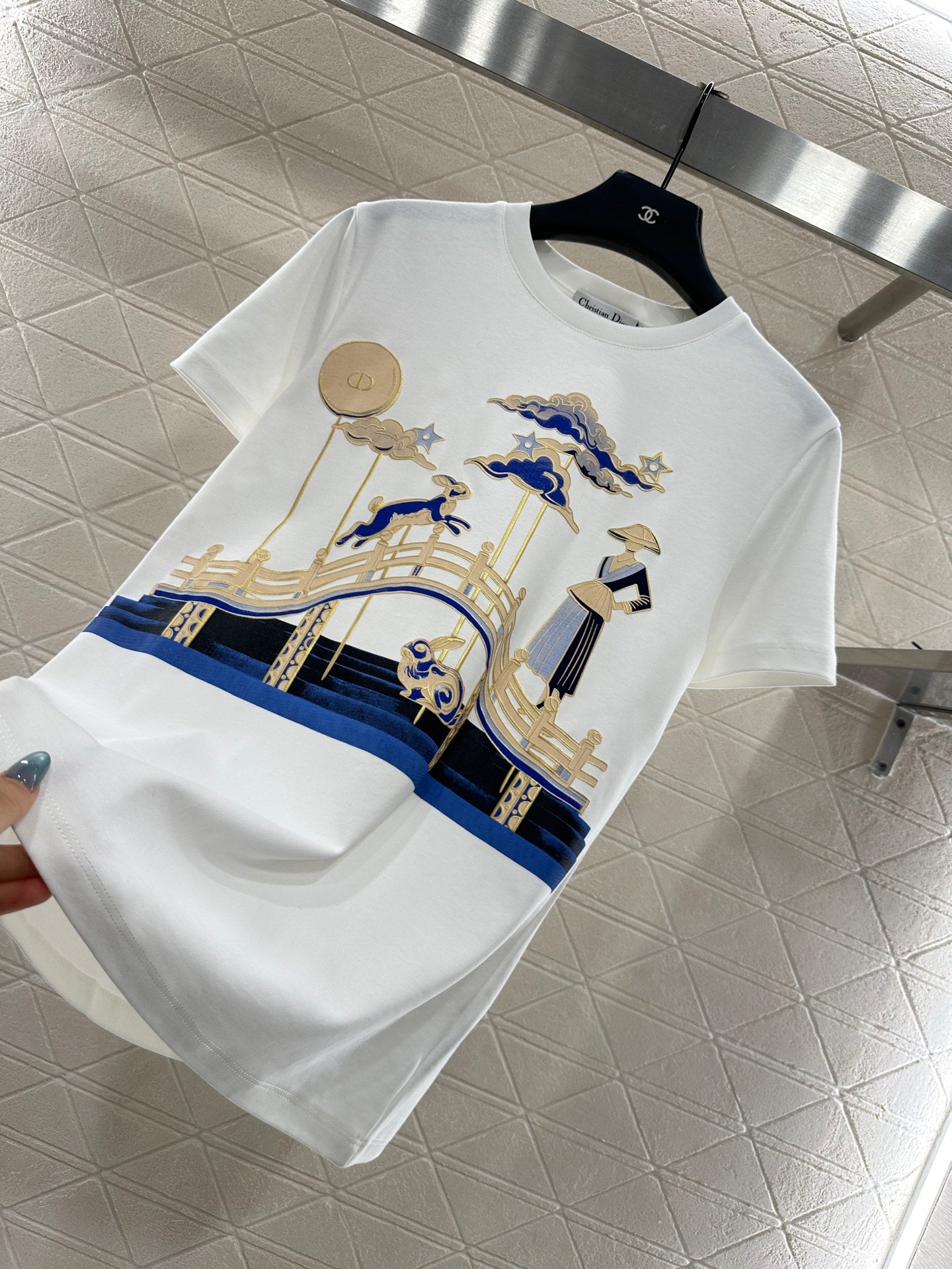 25fw Oriental Element Printed T-shirt