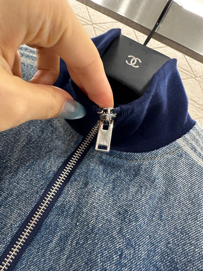 25fw Baseball denim jacket