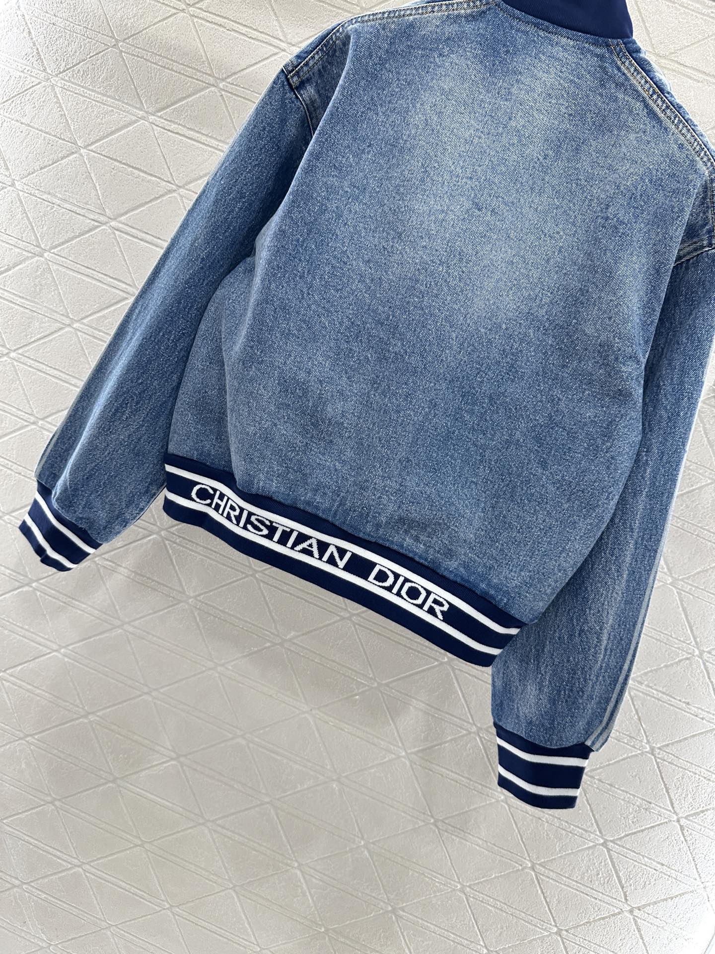 25fw Baseball denim jacket