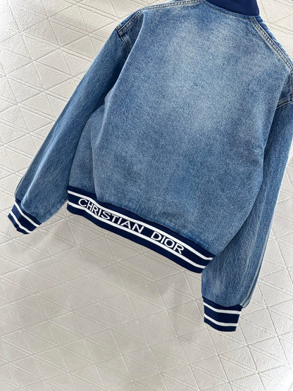 25fw Baseball denim jacket