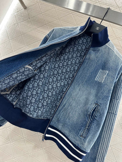 25fw Baseball denim jacket