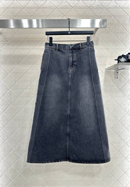 25fw denim skirt