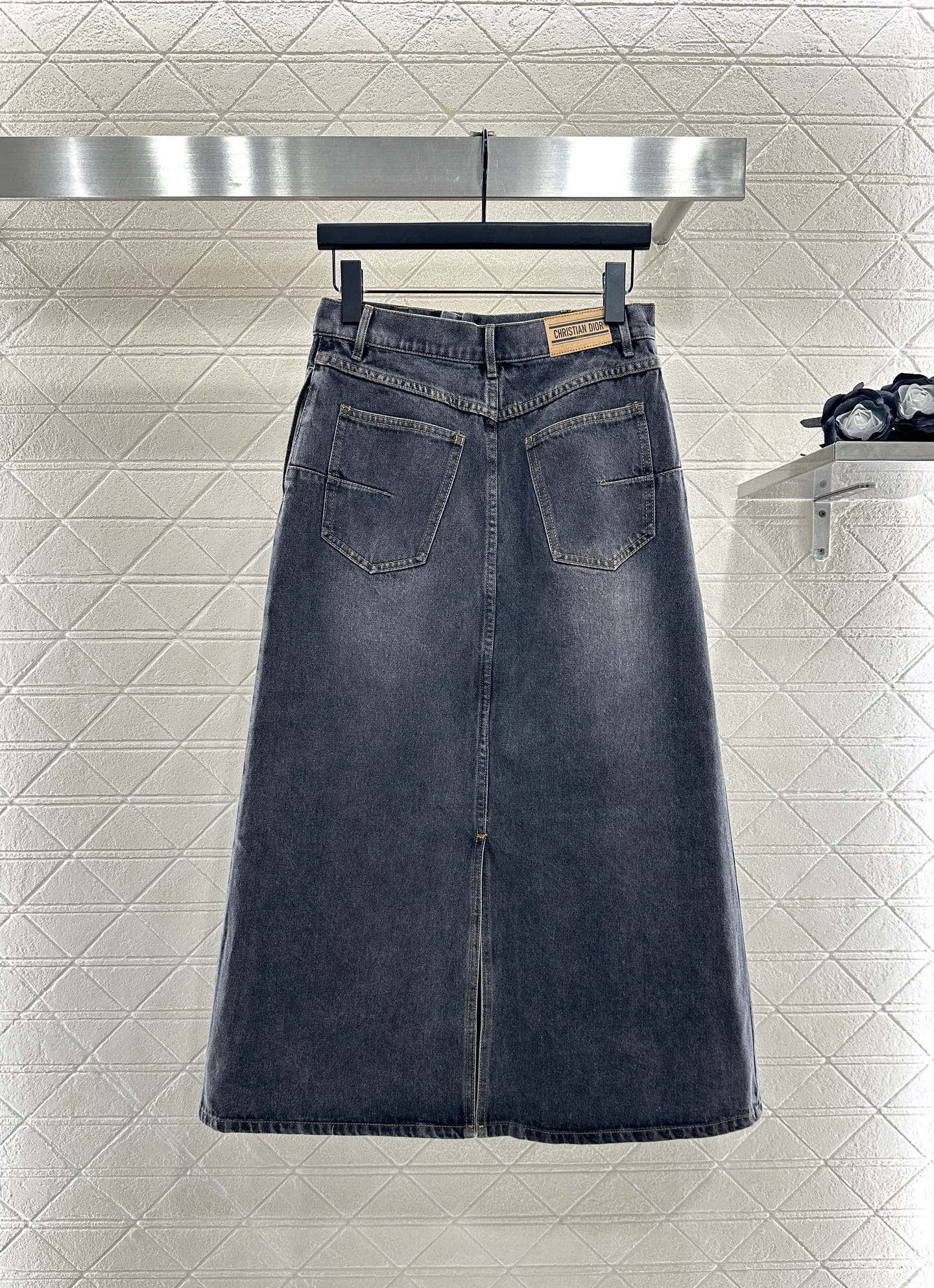 25fw denim skirt