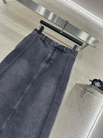 25fw denim skirt