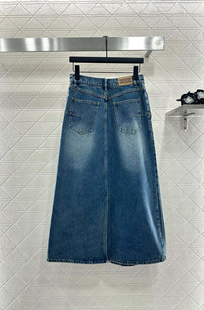 25fw denim skirt