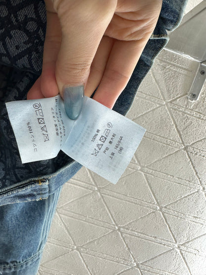 25fw Plush collar denim jacket